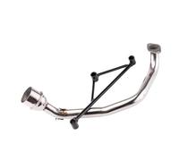 RORVECQ Terminale Di Scarico Slip-on Per Y&amaha GY6 Silenziatore Raccordo Anteriore In Acciaio Inox Accessori Modificati(Stile A)