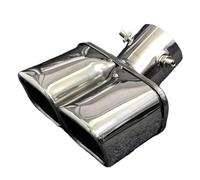 RORVECQ Terminale Scarico Auto Per Suzuki Per Swift Per Vitra Acciaio Inox Decorativo(Argento)
