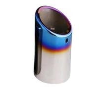 RORVECQ Terminali Scarico Acciaio Inox Per A3 A4 B8 A6 C6 A5 Q5 Q7 Q3 A1 A8 76mm Accessori Auto(Blu,1 pz)
