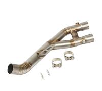 RORVECQ Tubo Di Collegamento Centrale Per Marmitta Di Scarico Per Moto Slip-on Per Y&amaha YZF-R1 R1 R1M MT10 2015 2016 2017 2018 2019 2020