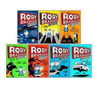 Rory Branagan Detective Series Collection 7 Books Set By Andrew Clover (Rory Branagan, The Dog Squad, The Big Cash Robbery, The Deadly Dinner Lady, Leap of Death, Den of Danger & Great Diamond Heist)