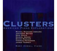 Rory Cowal Clusters: American Piano Explorations (CD) Album