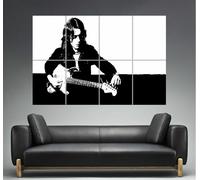 Rory Gallagher Singer Legend Rock Banda Wall Arte locandina Formato A0