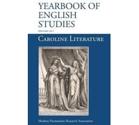 Rory Loughnane Caroline Literature (Yearbook of English Studies (44) (Tascabile)