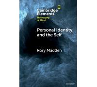 Rory Madden Personal Identity and the Self (Tascabile)