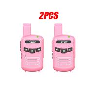 (Rosa 2 pezzi) Xiaomi Mini A5 Walkie Talkie 35W Dispositivo di comunicazione ad alta potenza con suono