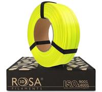 ROSA 3D PET-G Standard High Speed Filamento 1,75 mm per stampante 3d - Materiali di stampa - lucido PETG Filamenti per stampanti 3D - Materiali per stampa 3D Petg - Neon Giallo Ricarica 1 kg