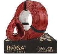 ROSA 3D PET-G Standard High Speed Filamento 1,75 mm per stampante 3d - Materiali di stampa - PETG Filamenti per stampanti 3D - Materiali per stampa 3D Petg - Rosso Borgogna Ricarica 1 kg