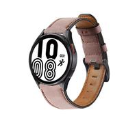 (rosa 4) Cinturino in vera pelle per Samsung Galaxy Watch 4/classic/active 2 46 mm/42 mm/40 mm/44 mm