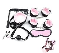 Rosa 7 Pezzi In Pelle Buona Esperienza Di Vita Divertente Coppia Set In Pelle Altalena Yoga Regolabile E Al Coperto Regalo Di Festa Sport Casual Gioco Di Famiglia