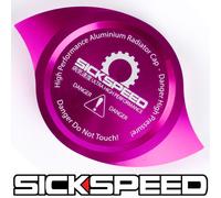 Rosa Alta Performance Billetta Alluminio Radiatore Protezione Pressione Tappo P2