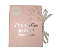 Rosa & Argento Matrimonio Pianificatore - Diario Organiser - Da Perdere To Mrs
