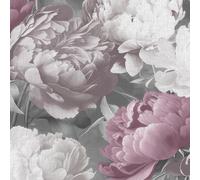 Rosa Arrossire Parati - Glitter Metallico Floreale Animali Geometrico Panel &