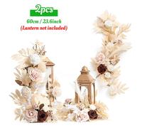 Rosa Artificiale Fiore Ghirlanda Floreale Tavolo Chiesa Sedia Arco Matrimonio