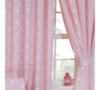 Rosa Bianco Stars Camera da Letto - Tende / Copripiumino/Aderente Foglio/Parati