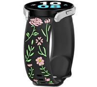 Rosa Cinturini di Ricambio Silicone per Garmin Venu 2 Plus/Venu/Sq/Sq 2, 20mm Sport Bracciali Cinturino per Garmin Vivoactive 3/Vivomove 3/Style/Luxe/Trend/HR, Forerunner 245/645