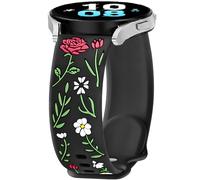 Rosa Cinturini di Ricambio Silicone per Garmin Vivoactive 6/5/3, 20mm Sport Bracciali Cinturino per Garmin Vivomove 3/Sport/Style/Luxe/Trend/HR,D2 Air X10/Bounce 2