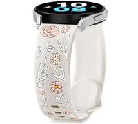 Rosa Cinturini di Ricambio Silicone per Samsung Galaxy Watch 7/Classic 6/4/FE/3 41mm, 20mm Sport Bracciali Cinturino per Galaxy Watch 5 Pro 45mm/5 40mm/Active 2/Gear S2