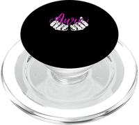 Rosa Colore Aura Mani Grafica Rosa PopSockets PopGrip per MagSafe