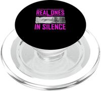Rosa Colore Real Ones Move In Silence Grafica Rosa PopSockets PopGrip per MagSafe