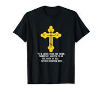 Rosa dei Serafini Cristiani Ortodossi Orientali Maglietta