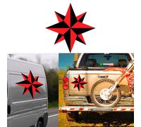 Rosa Dei Venti Due Colori, Adesivo In Vinile