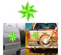 Rosa Dei Venti Due Colori, Adesivo In Vinile