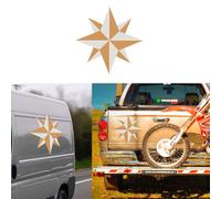 Rosa Dei Venti Due Colori, Adesivo In Vinile