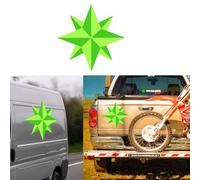 Rosa Dei Venti Due Colori, Adesivo In Vinile