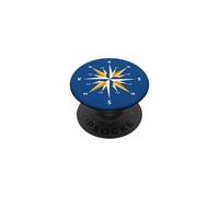 ROSA DEI VENTI NAUTICA, una idea di #LeoPepeDesign PopSockets PopGrip Adesivo