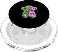 Rosa e Verde Stay On My Good Side Grafica verde e rosa PopSockets PopGrip per MagSafe