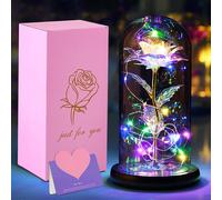 Rosa Eterna per la Mamma Rosa Galaxy con Confezione Regalo Rosa con Bigliettino