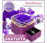 Rosa Eterna Stabilizzate Idea Regalo Per La Festa Della MAMMA Ti Amo 100 Lingue