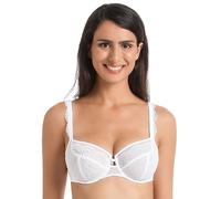 Rosa Faia Selma Reggiseno con Ferretto, Coppe Non Imbottite Donna | pizzo francese, coppe a tre parti, pannello laterale, taglio modellante, per tutti i giorni e le occasioni