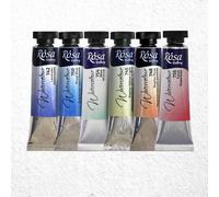 Rosa Gallery Pastello acquerello Professional 6 tubetti da 10 ml