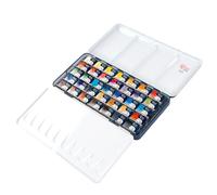 Rosa Gallery Watercolour Paint Set Metallo Tin Tutto Completo Vaschette Artista
