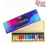 Rosa Gallery Watercolour Paint Set Metallo Tin Tutto Completo Vaschette Artista
