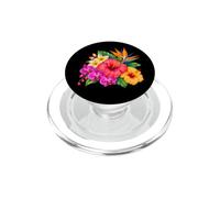 Rosa Giallo Viola Ibisco Orchidea Plumeria Fiore Tropicale PopSockets PopGrip per MagSafe