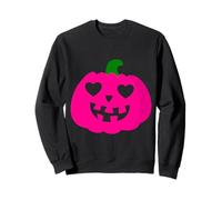 Rosa Halloween Cuore Zucca Jack-o-Lantern Sinistro Haunt Felpa