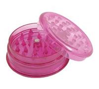 Rosa HERB Grinder Plastica Tabacco Foglia Storage Crusher Herbal Spice Crusher Ragazza