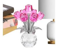 Rosa in , statuette di rose artificiali in 3D e romantiche, per San , per famiglie e tutte le occasioni speciali come feste di fidanzamento e Capodanno