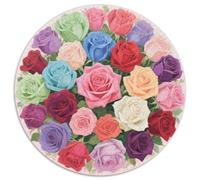 rosa Jigsaw Puzzle Impossibili 1000 Pezzi Fiores And Plants Decorazione Per La Casa. Giochi Rilassamento E Intelligence Per Adulti E Bambini Da 12 Anni 1000pcs (67.5x67.5cm)