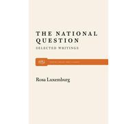 Rosa Luxemburg National Question (Copertina rigida)