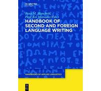 Rosa M. Manchón Handbook of Second and Foreign Language Writi (Copertina rigida)