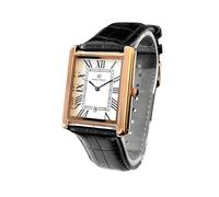 (Rosa nera grande) PABLO RAEZ Orologio da polso di lusso per coppie, elegante, da donna, da uomo d'affari,