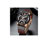 (rosa nero) CURREN Original His Hers Watch Sets Acciaio Inossidabile Donna Uomo Orologi da Polso Articoli