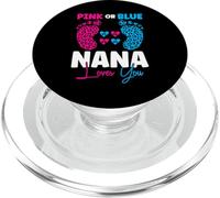 Rosa o Blu Nana Loves You - Rivela l'annuncio del bambino PopSockets PopGrip per MagSafe