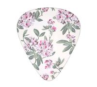 rosa oscura Plettro per chitarra avanzato 12 pezzi Tre spessori per basso, chitarra elettrica, borsa per chitarra acustica