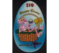 Rosa Panther 'Happy Easter' (1997) Fustellati: Uovo Forma Set Di 3 Telefono Card