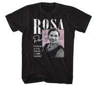Rosa Parks - Modello Per Altri - American Classici - Solido Nero Adulto Corto